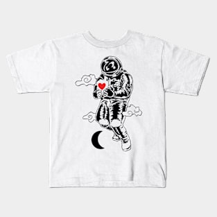 Space Heart Kids T-Shirt